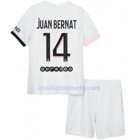 Maillot de Foot Paris Saint-Germain Juan Bernat 14 Extérieur 2021-22 - Enfant